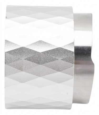 58mm Ripple Base Distributor Tamper with Diamond-Textured Grip