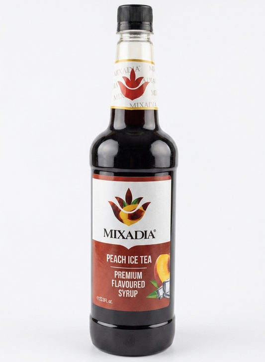 Mixadia Peach Ice Tea Premium Flavoured Syrup (1 Ltr)