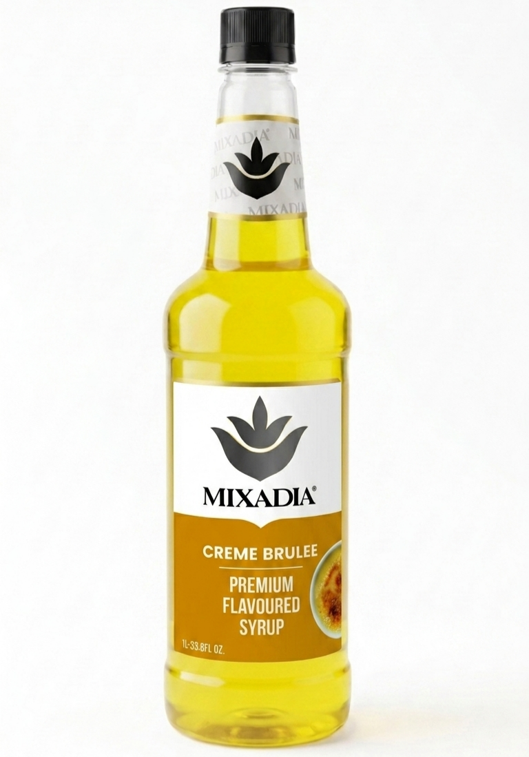 Mixadia Crème Brûlée Premium Flavoured Syrup (1 Ltr)