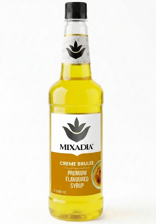 Mixadia Crème Brûlée Premium Flavoured Syrup (1 Ltr)