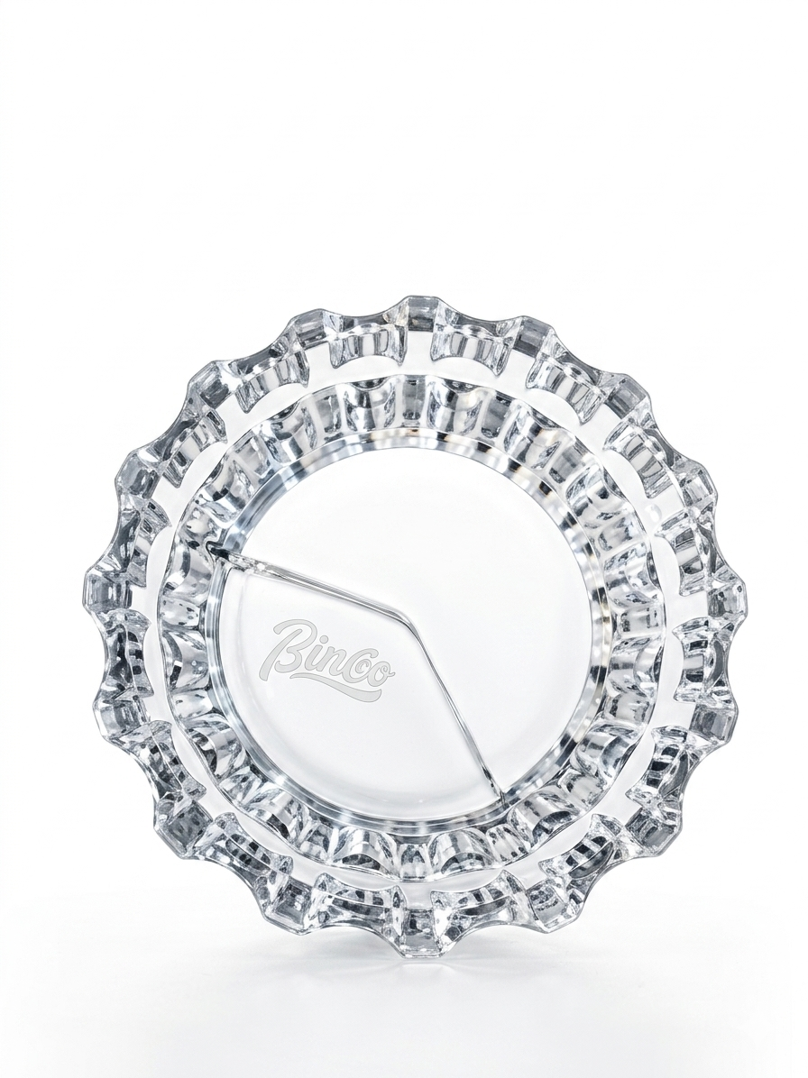 Premium Magnetic Crystal Glass Coffee Dosing Ring