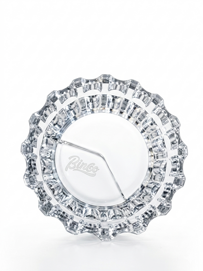 Premium Magnetic Crystal Glass Coffee Dosing Ring