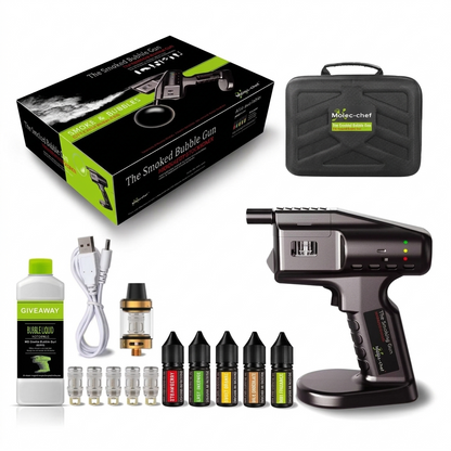Molec-chef The Smoked Bubble Gun - 2-in-1 Handheld