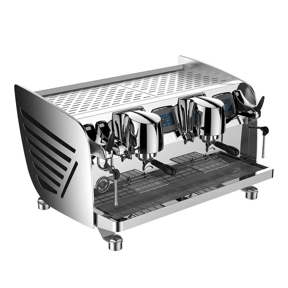 Gemilai -CRM3202 Double Group Commercial Coffee Machine with Rotation Pump