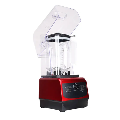 Bevsol Touchpad Commercial Soundproof Blender – Red