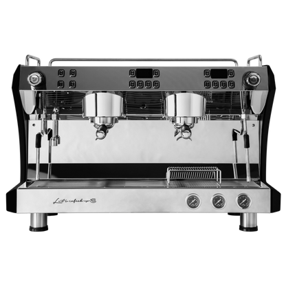 Gemilai G3120C Ink Black Professional Commercial Espresso Coffee Machine New 2-Group