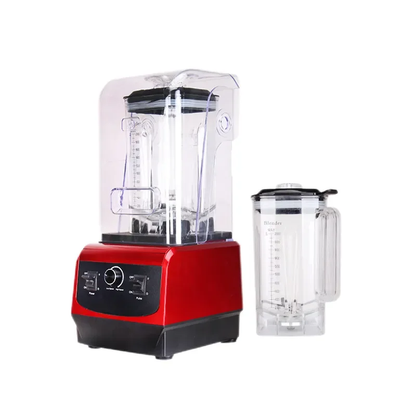 Bevsol Touchpad Commercial Soundproof Blender – Red