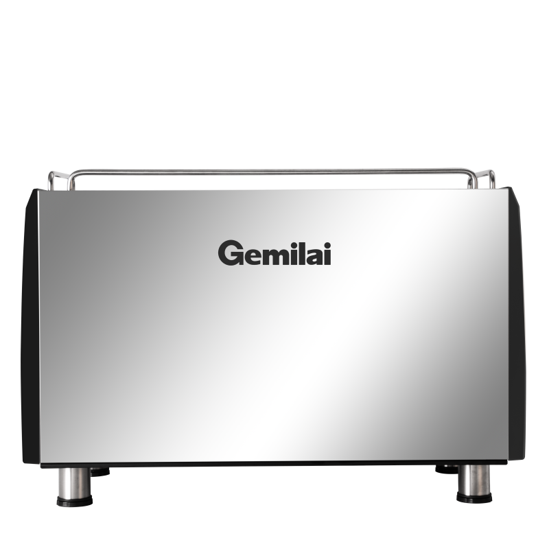 Gemilai G3120C Ink Black Professional Commercial Espresso Coffee Machine New 2-Group