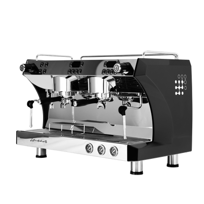 Gemilai G3120C Ink Black Professional Commercial Espresso Coffee Machine New 2-Group