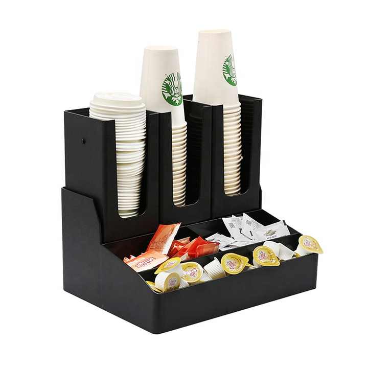 3+3 Compartment With Cup Holder