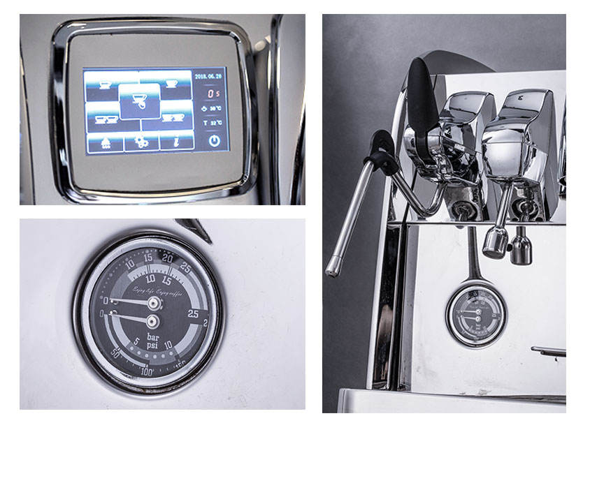 Gemilai -CRM3202 Double Group Commercial Coffee Machine with Rotation Pump