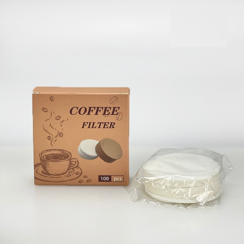 Coffee Filter Paper 51mm 53mm 58mm Round Disposable 100pcs