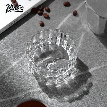 Premium Magnetic Crystal Glass Coffee Dosing Ring