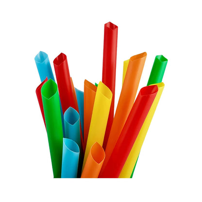 Bubble Tea Straw Mix Color (500 STRAW PIECES) 12mm