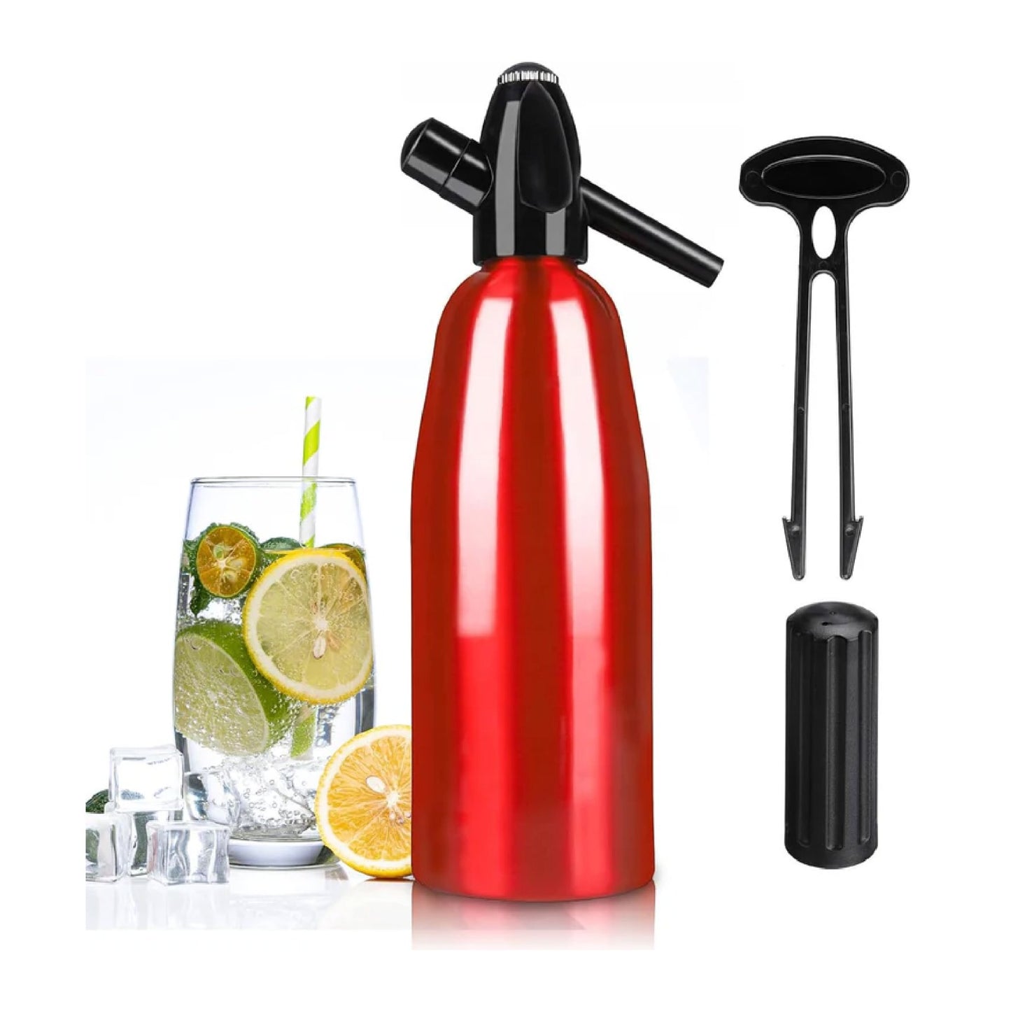 MANUAL 1L SODA SIPHON SODA WATER MAKER