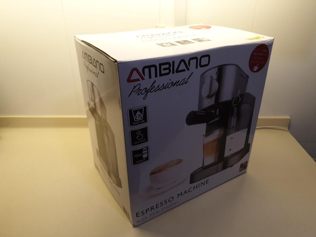 Ambiano Espresso Machine With Milk Frother