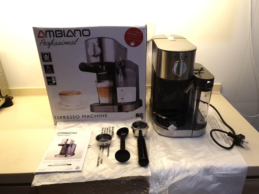 Ambiano Espresso Machine With Milk Frother