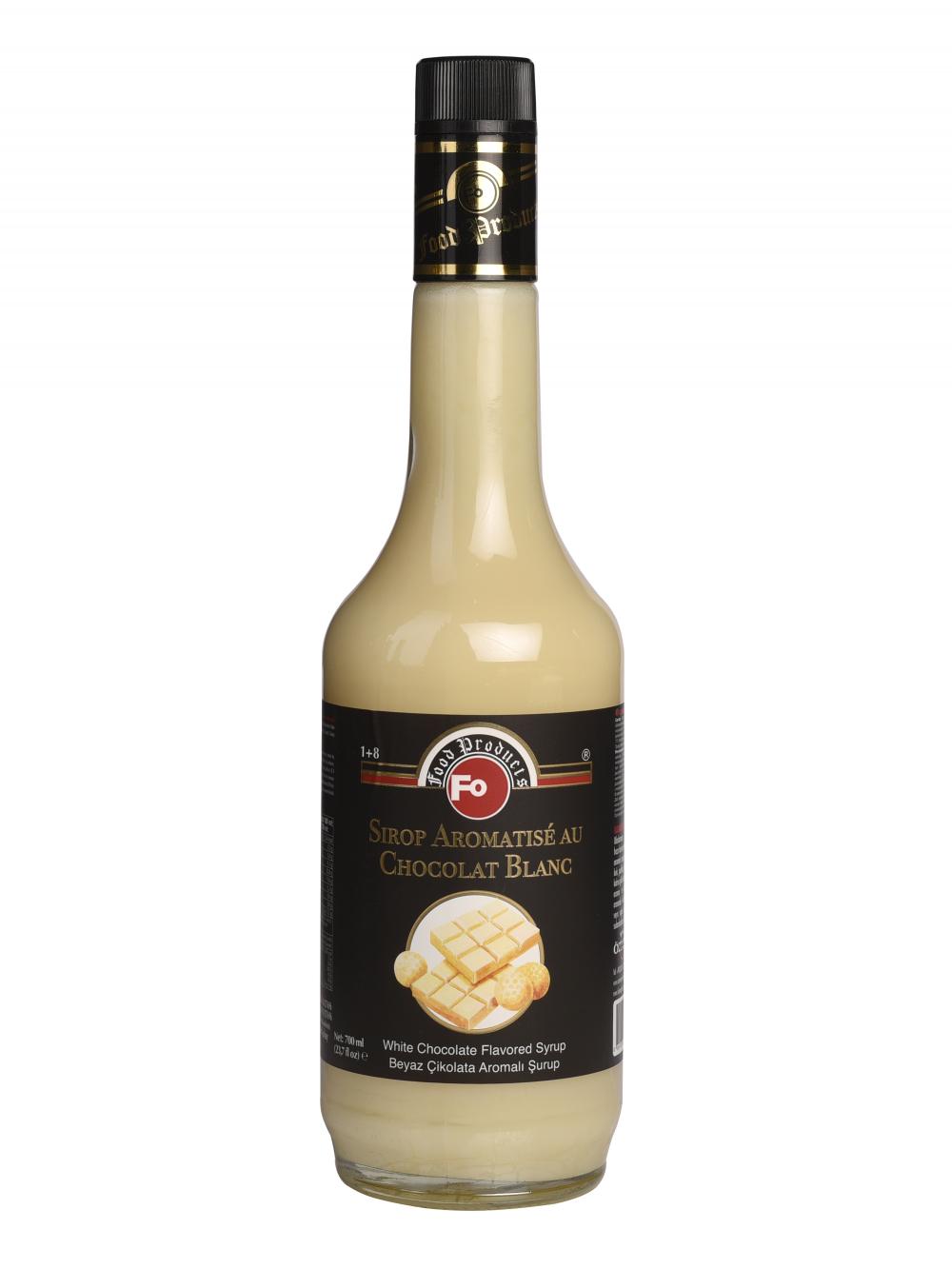 FO White Chocolate Flavored Turkish Imported Syrup 700ml