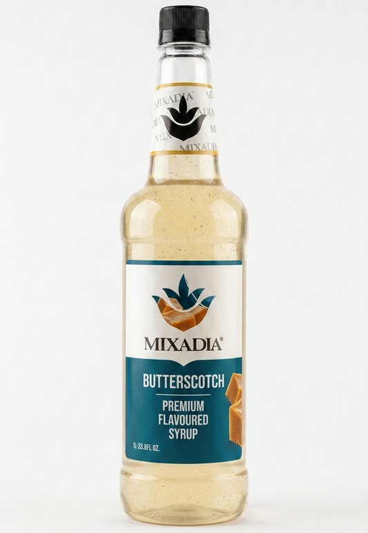 Mixadia Premium Butterscotch Flavoured Syrup (1 Ltr)