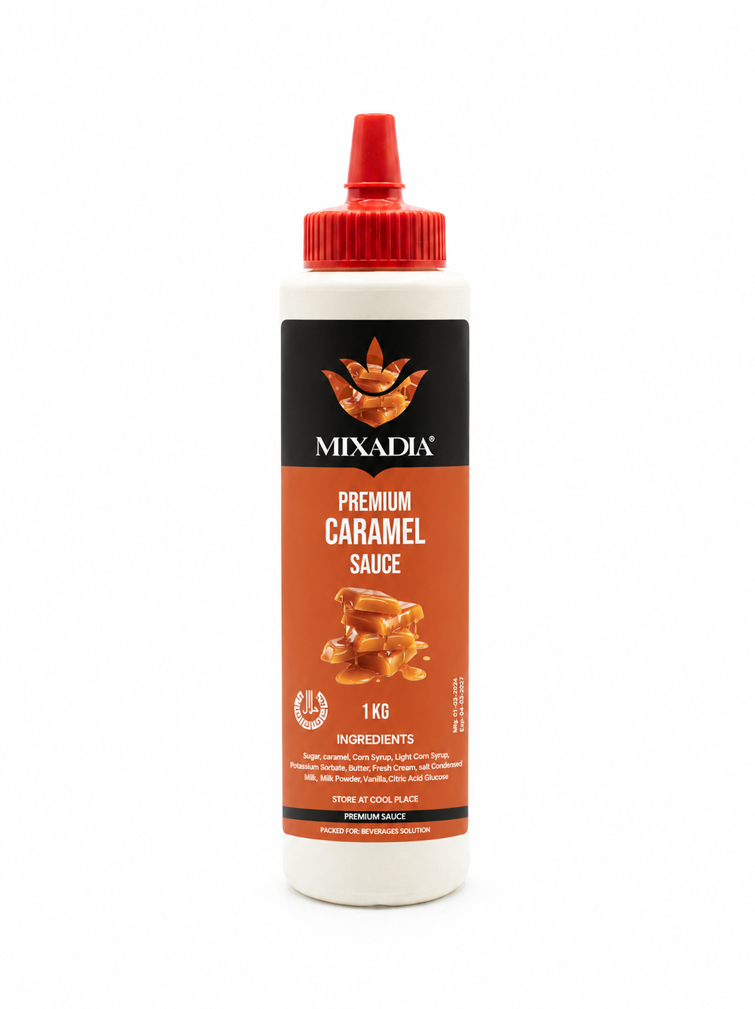 MIXADIA Premium Caramel Sauce – 1 KG