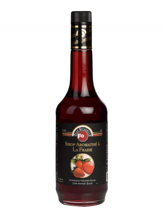 FO Strawberry Flavored Turkish Imported Syrup 700ml