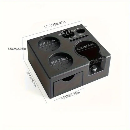 Coffee Utensil Holder with Adjustable Height & Washable Base