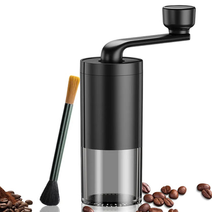 Manual Coffee Grinder with Adjustable Burr Settings