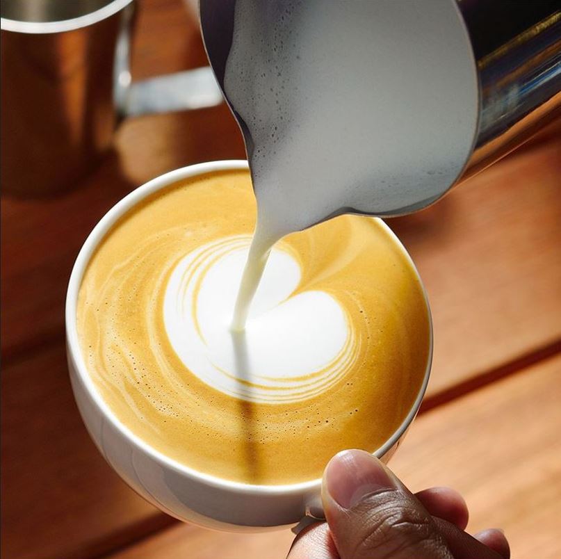 Barista Milk Frothing Jug Long Spout Stainless Steel