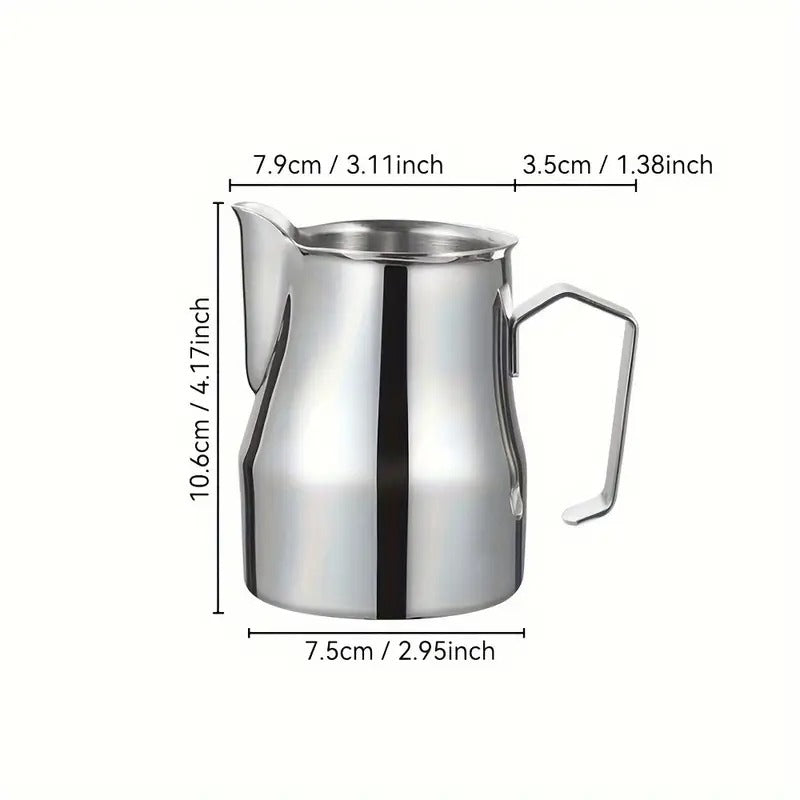 Jibbi Italian Stainless Steel Espresso Cup with Handle