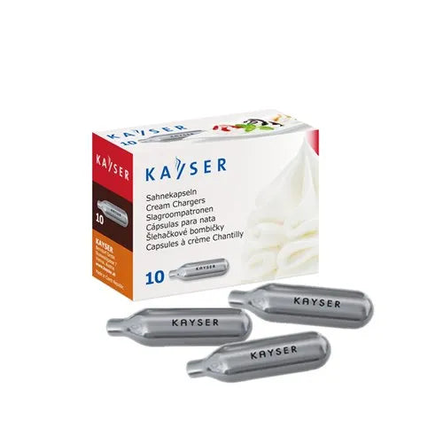 Whip Cream Charger 10PCS  (Kayser Chargers)