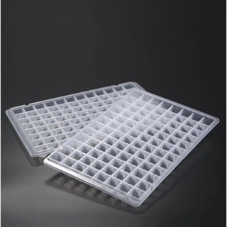 96 Grids PC Diamond Cube Ice Tray Large Silicone Ice Cube Trays Ice Jelly Maker