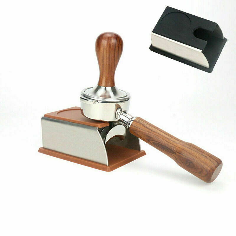 Coffee Filter Tamper Holder Solid Espresso Mat Stand