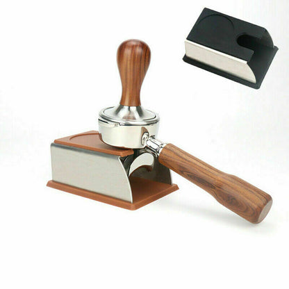 Coffee Filter Tamper Holder Solid Espresso Mat Stand