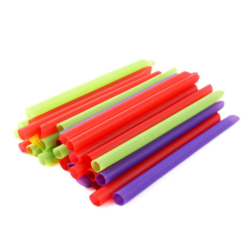 Bubble Tea Straw Mix Color (500 STRAW PIECES) 12mm